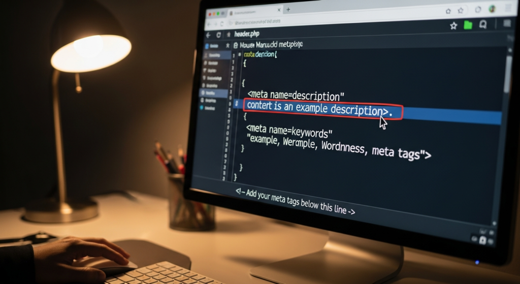 how to add meta tags in WordPress

