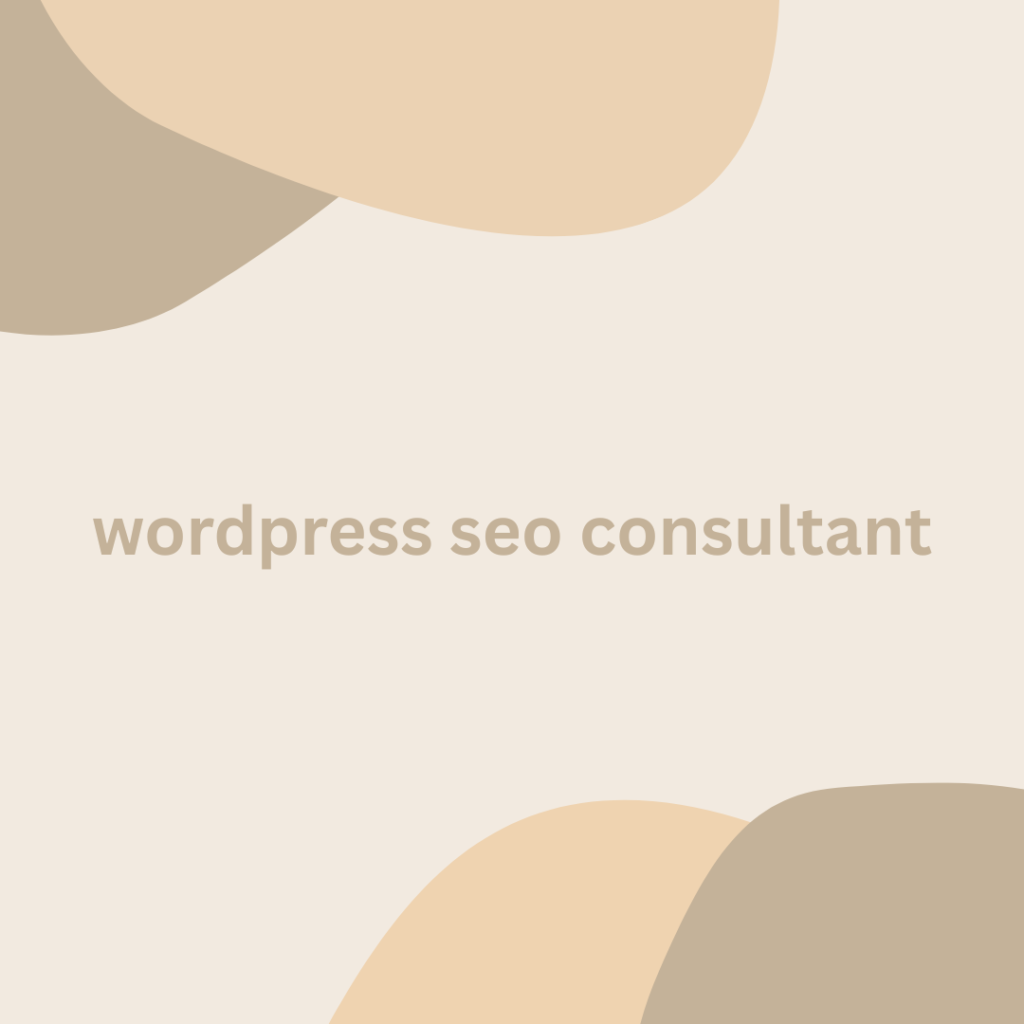 WordPress SEO Consultant 